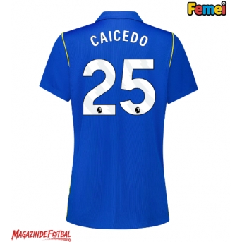 Chelsea Moises Caicedo #25 Tricou Fotbal Replică 2026-27 Femei Acasa